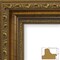 9x12 Picture Frame, French Ornate 2 Inch Wood Moulding, Wall Display Frame for Art, Posters, or Photos by wallsthatspeak
